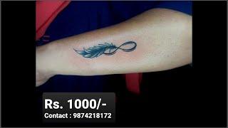 feather tattoo| women tattoo | kolkata  #women #tattoo  #shorts #youtubeshorts #viral #song