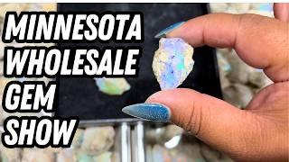 Minnesota Wholesale Gem Show | Crystal Shop with me!