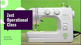 Learn How to Use the Baby Lock Zest - Your Basic Home Sewing Machine!