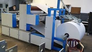 toilet paper slitting and rewinding machine / tuvalet kağıdı kesme ve sarma makinası