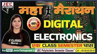 Digital Electronics | Digital महा-मैराथन Class Electrical Engineering 3rd Sem BY JE CLASSES Meerut