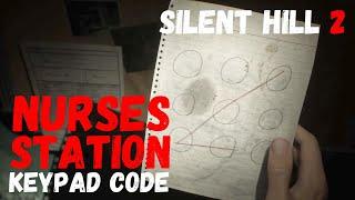 Silent Hill 2 Remake: Nurses Station Keypad Code Solution (Normal)! #SilentHill2Remake