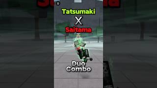 Tatsumaki X Saitama Combo || The Strongest Battleground #thestrongestbattlegrounds #roblox #pvp