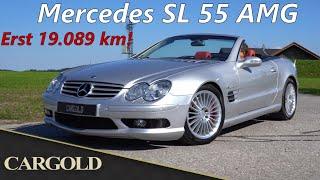 Mercedes SL 55 AMG, 2002, 1. Hand, geboren 1925! V8 Kompressor, 5,5l, Eine echte BMW Z8 Alternative!