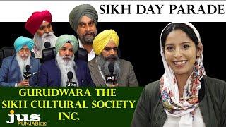 Gurudwara The Sikh Cultural Society Inc. || Sikh Day Parade || Ajj Da Mudda || Aashmeeta || Jus TV