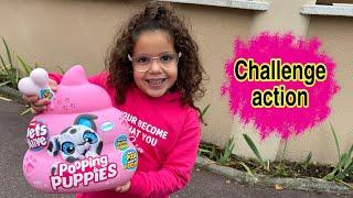 Challenge action avec mes cousins