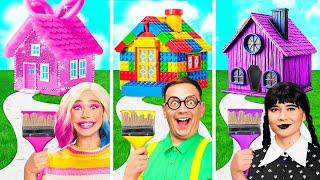 One Colored House Challenge with Wednesday Addams by BaRaDa Challenge