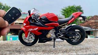 Unboxing of BMW S1000 RR Scale 1:12 Model Red | Collectible | Miniature | DIY | ARJUN TOY WORLD |