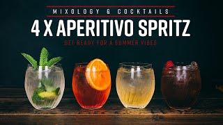 FOUR APERITIVO SPRITZ COCKTAIL RECIPES Summer Prosecco drinks | Just Shake or Stir