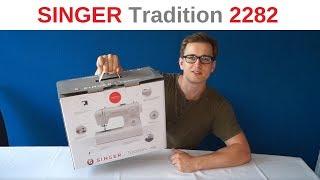 Singer Tradition 2282 - Unboxing - Test mit LEDER!!