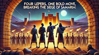 Four Lepers, One Bold Move: Breaking the Siege of Samaria | Animated Bible Stories