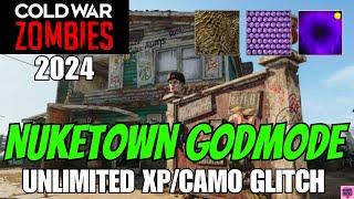 SOLO NUKETOWN GODMODE GLITCH! (COLD WAR ZOMBIES GLITCH 2024) DARK AETHER CAMO GLITCH / SOLO OR CO-OP