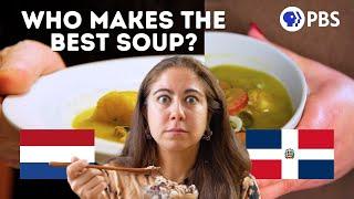 DOMINCAN vs. DUTCH Soup! | Pan Pals 