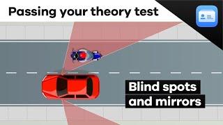 Blind spots and mirrors - Passing your UK driving theory test