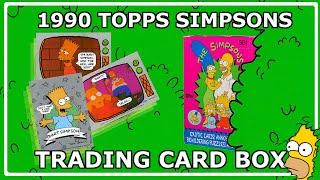 A $1,500 PSA 10 from this Topps Simpsons Trading Card Box?