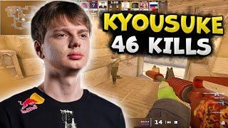 ЭЙС ОТ KYOUSUKE!! KYOUSUKE РЕГНУЛ СОЛО ФЕЙСИТ И СДЕЛАЛ 46 ФРАГОВ!! CS2