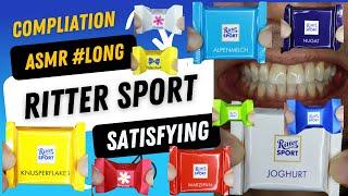 ASMR | Which is your Favourite Ritter Sport flavour⁉️#DoctorTristanPeh #ASMR #Shorts #Chocolates