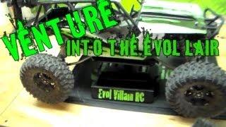 Evol Villain RC - A walk through of my shop, Axial Wraith battery forward mod and crawler haulers