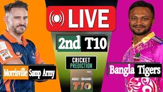 Abu Dhabi T10 2024 | Bangla Tigers vs Samp Army Live Scores | live cricket match today