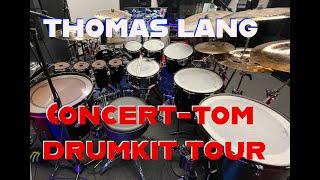 TL gives a tour of his Concert-Tom kit