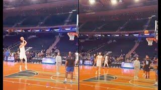 Ben Simmons Does The IMPOSSIBLE & Misses Every Shot In Warmups!