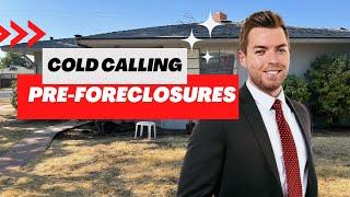 Cold Calling Preforeclosures | Live Call