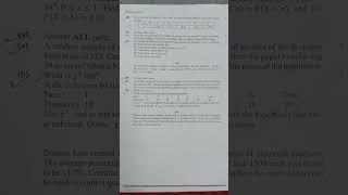 Maths 4 end semester paper #aktu #exam #ietlko #ietlucknow