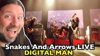 RUSH Digital Man LIVE S&A TOUR | REACTION