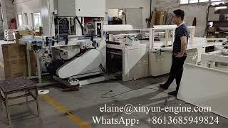 Automatic Jrt roll paper band saw cutting machine price