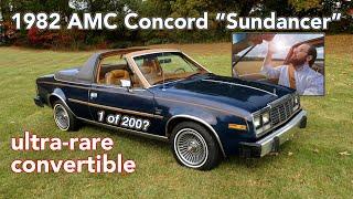 1982 AMC Concord "Sundancer" - an Ultra-Rare '80s Convertible