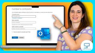  Cómo CAMBIAR CONTRASEÑA en Outlook/Hotmail | 2024