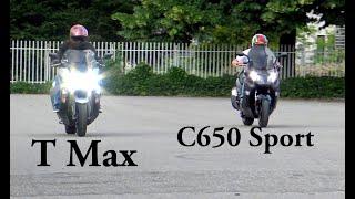 T MAX 530 Vs BMW C600 Sport