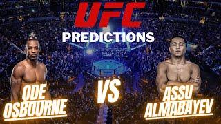 UFC Fight Night AI Prediction: Ode Osbourne vs Assu Almabayev