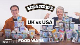 US vs UK Ben & Jerry's | Food Wars