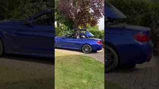 BMW M4 Convertible Roof #bmw  #convertible #roof