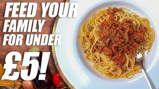 The CHEAPEST Spaghetti Bolognese You Will EVER Make! 