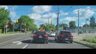 A nice morning drive from Sylvan Avenue to Ellesmere Road:Toronto