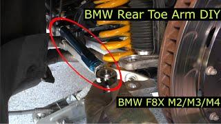 BMW Adjustable Rear Toe Arm DIY (M2, M3, & M4)