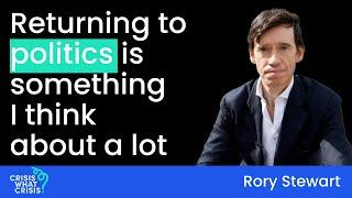 Rory Stewart on love for risk, a battle with bitterness and why a political comeback is on the cards