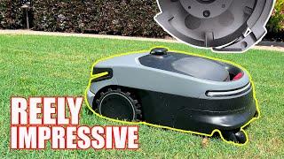 FIRST EVER! Oasa R1 Robot Reel Mower with LIDAR - 0.8" to 4" Cut x 13" wide