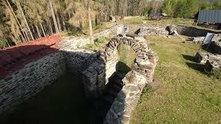 Ruine der Wysburg Thüringen  26.9 .2023