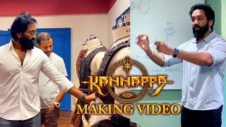 Hero Manchu Vishnu's #KANNAPPA Movie Making Video | Prabhas | Mohan Lal | Mohan Babu | Telugu Tonic