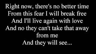 Celine Dion - I Surrender - with lyrics