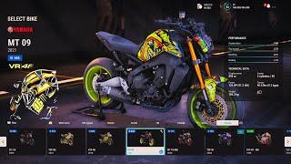 RIDE 5 | Customize Brutal Valentino Rossi Yamaha MT09 VR46 Gameplay [4K 60fps HDR]