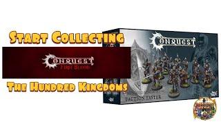 Start Collecting Conquest First Blood - The Hundred Kingdoms Taster Box