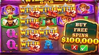 $100,000 BONUS BUY - My Biggest Win!? on WILD WEST GOLD