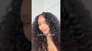 curly, hair , extensions,ancient creation, hair, serum, routine, grwm #fyp #explore