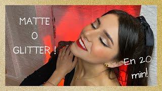 Tutorial de el MEJOR maquillaje para NAVIDAD y AÑO NUEVO (tonos neutrales) ⭐️! // Anel Flynn