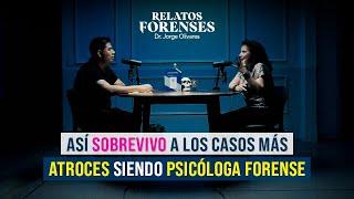 Psicóloga Forense Explica “La Mente Criminal de Niños y Adultos” Dra. Rocío López | Relatos Forenses