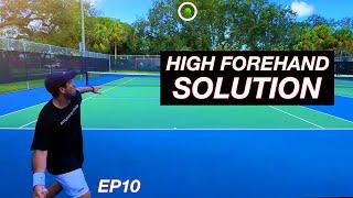 Felipe vs 5.0 NTRP & High Forehand Training | 10-Day Tennis Transformation EP10